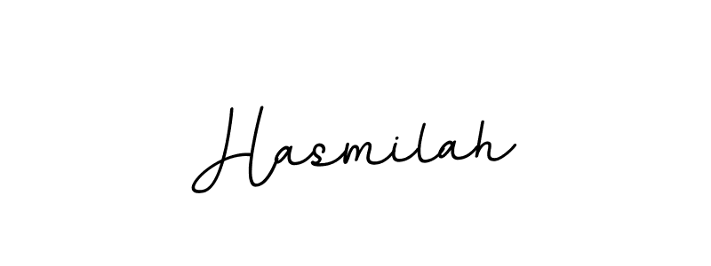 Make a beautiful signature design for name Hasmilah. Use this online signature maker to create a handwritten signature for free. Hasmilah signature style 11 images and pictures png