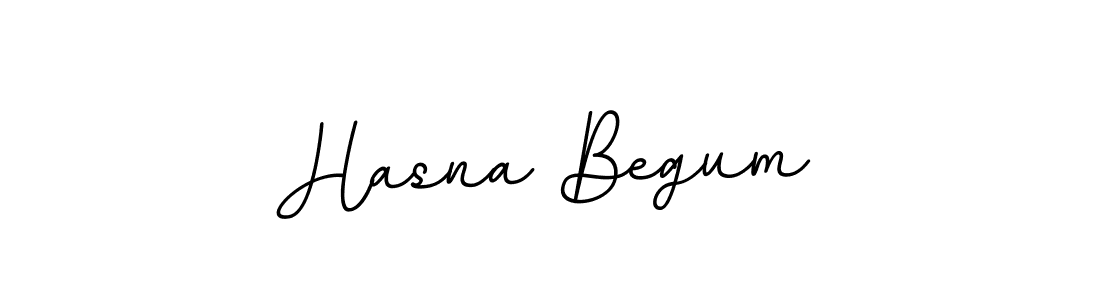 Design your own signature with our free online signature maker. With this signature software, you can create a handwritten (BallpointsItalic-DORy9) signature for name Hasna Begum. Hasna Begum signature style 11 images and pictures png