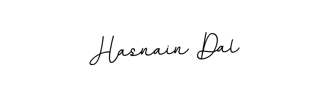 Hasnain Dal stylish signature style. Best Handwritten Sign (BallpointsItalic-DORy9) for my name. Handwritten Signature Collection Ideas for my name Hasnain Dal. Hasnain Dal signature style 11 images and pictures png