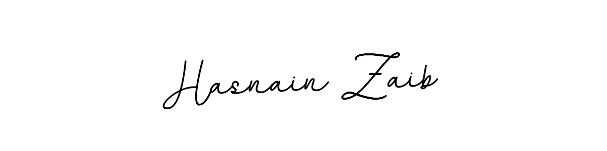 This is the best signature style for the Hasnain Zaib name. Also you like these signature font (BallpointsItalic-DORy9). Mix name signature. Hasnain Zaib signature style 11 images and pictures png