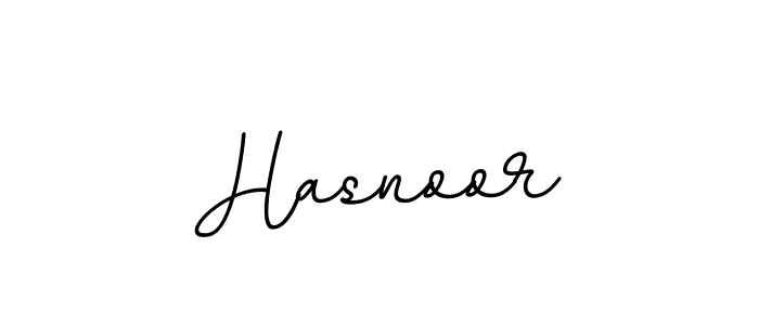 Create a beautiful signature design for name Hasnoor. With this signature (BallpointsItalic-DORy9) fonts, you can make a handwritten signature for free. Hasnoor signature style 11 images and pictures png