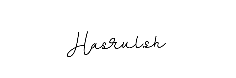 Hasrul,sh stylish signature style. Best Handwritten Sign (BallpointsItalic-DORy9) for my name. Handwritten Signature Collection Ideas for my name Hasrul,sh. Hasrul,sh signature style 11 images and pictures png