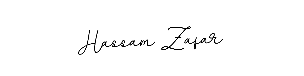 This is the best signature style for the Hassam Zafar name. Also you like these signature font (BallpointsItalic-DORy9). Mix name signature. Hassam Zafar signature style 11 images and pictures png