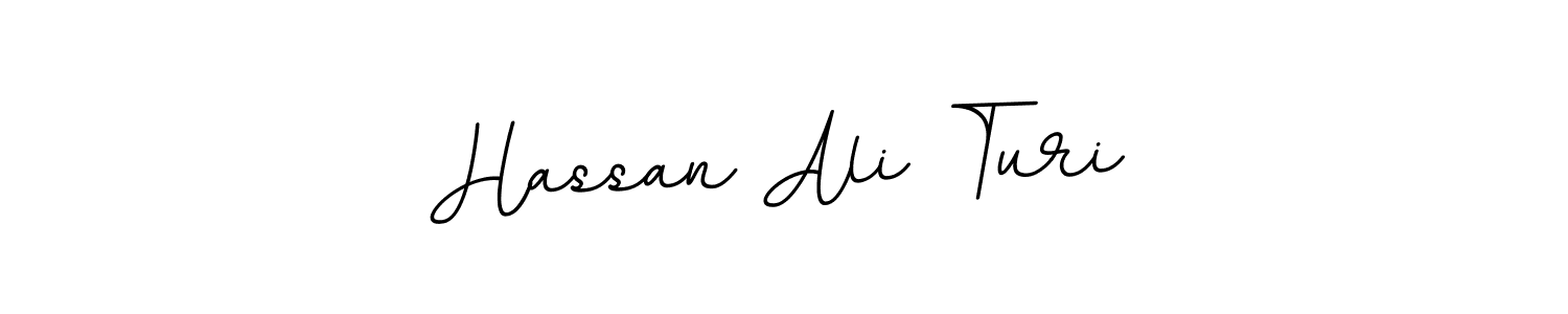 This is the best signature style for the Hassan Ali Turi name. Also you like these signature font (BallpointsItalic-DORy9). Mix name signature. Hassan Ali Turi signature style 11 images and pictures png