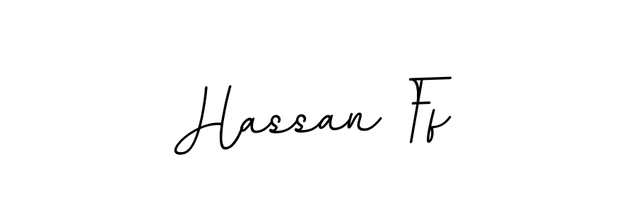 The best way (BallpointsItalic-DORy9) to make a short signature is to pick only two or three words in your name. The name Hassan Ff include a total of six letters. For converting this name. Hassan Ff signature style 11 images and pictures png