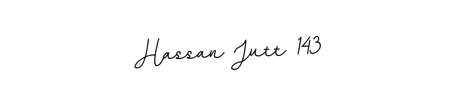 Design your own signature with our free online signature maker. With this signature software, you can create a handwritten (BallpointsItalic-DORy9) signature for name Hassan Jutt 143. Hassan Jutt 143 signature style 11 images and pictures png