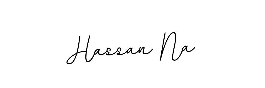 It looks lik you need a new signature style for name Hassan Na. Design unique handwritten (BallpointsItalic-DORy9) signature with our free signature maker in just a few clicks. Hassan Na signature style 11 images and pictures png