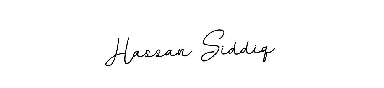 This is the best signature style for the Hassan Siddiq name. Also you like these signature font (BallpointsItalic-DORy9). Mix name signature. Hassan Siddiq signature style 11 images and pictures png