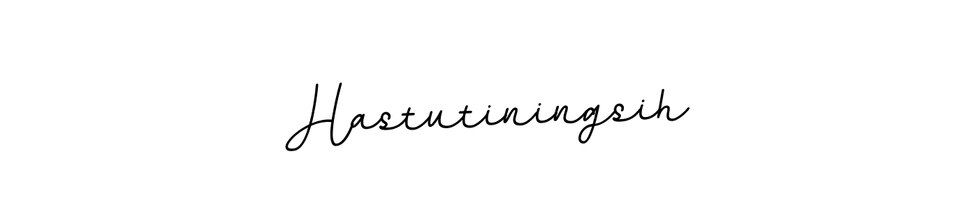 Hastutiningsih stylish signature style. Best Handwritten Sign (BallpointsItalic-DORy9) for my name. Handwritten Signature Collection Ideas for my name Hastutiningsih. Hastutiningsih signature style 11 images and pictures png