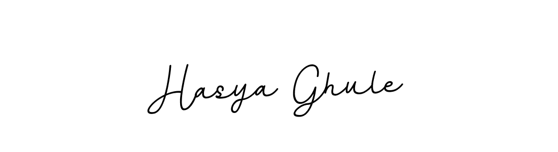The best way (BallpointsItalic-DORy9) to make a short signature is to pick only two or three words in your name. The name Hasya Ghule include a total of six letters. For converting this name. Hasya Ghule signature style 11 images and pictures png