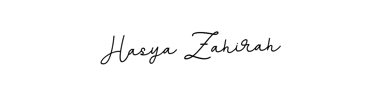 This is the best signature style for the Hasya Zahirah name. Also you like these signature font (BallpointsItalic-DORy9). Mix name signature. Hasya Zahirah signature style 11 images and pictures png