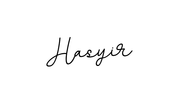 Make a beautiful signature design for name Hasyir. Use this online signature maker to create a handwritten signature for free. Hasyir signature style 11 images and pictures png