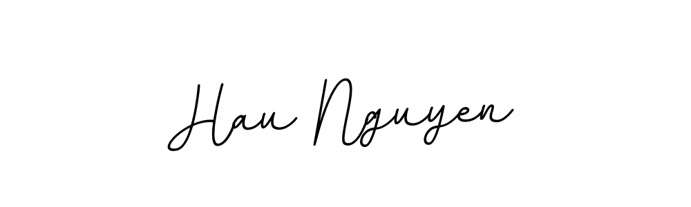 BallpointsItalic-DORy9 is a professional signature style that is perfect for those who want to add a touch of class to their signature. It is also a great choice for those who want to make their signature more unique. Get Hau Nguyen name to fancy signature for free. Hau Nguyen signature style 11 images and pictures png