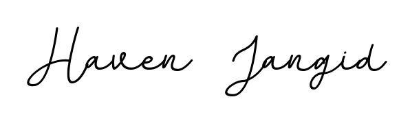 Get inspired by this graceful BallpointsItalic-DORy9 signature style for name Haven  Jangid. Smooth loops and balanced proportions for everyday use. Haven  Jangid signature style 11 images and pictures png