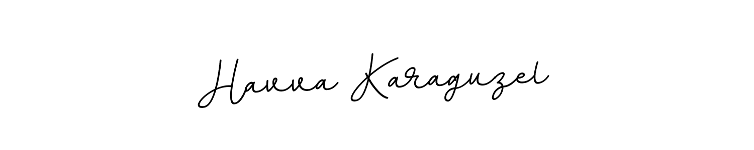 The best way (BallpointsItalic-DORy9) to make a short signature is to pick only two or three words in your name. The name Havva Karaguzel include a total of six letters. For converting this name. Havva Karaguzel signature style 11 images and pictures png