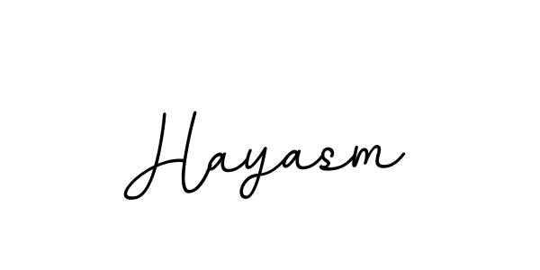 Also we have Hayasm name is the best signature style. Create professional handwritten signature collection using BallpointsItalic-DORy9 autograph style. Hayasm signature style 11 images and pictures png