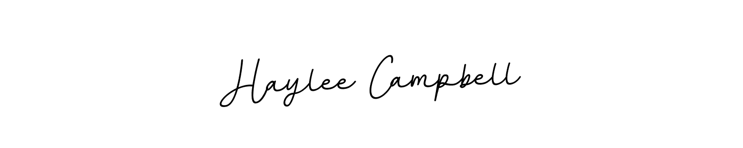 BallpointsItalic-DORy9 is a professional signature style that is perfect for those who want to add a touch of class to their signature. It is also a great choice for those who want to make their signature more unique. Get Haylee Campbell name to fancy signature for free. Haylee Campbell signature style 11 images and pictures png