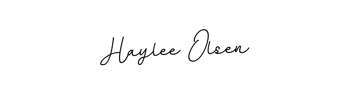 Similarly BallpointsItalic-DORy9 is the best handwritten signature design. Signature creator online .You can use it as an online autograph creator for name Haylee Olsen. Haylee Olsen signature style 11 images and pictures png