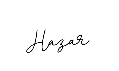 Design your own signature with our free online signature maker. With this signature software, you can create a handwritten (BallpointsItalic-DORy9) signature for name Hazar. Hazar signature style 11 images and pictures png