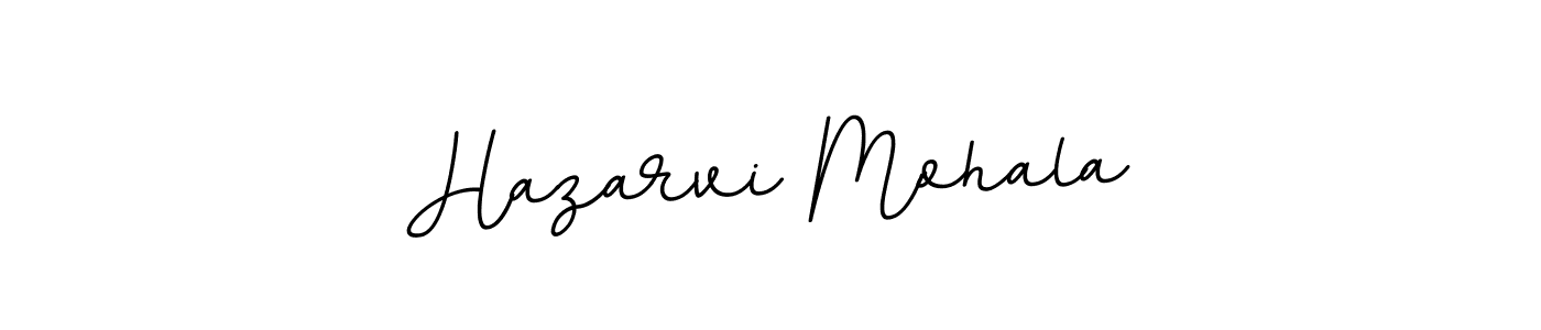 The best way (BallpointsItalic-DORy9) to make a short signature is to pick only two or three words in your name. The name Hazarvi Mohala include a total of six letters. For converting this name. Hazarvi Mohala signature style 11 images and pictures png