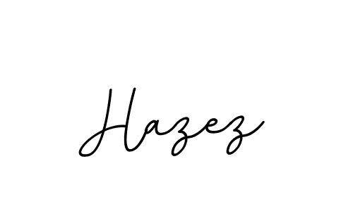Use a signature maker to create a handwritten signature online. With this signature software, you can design (BallpointsItalic-DORy9) your own signature for name Hazez. Hazez signature style 11 images and pictures png