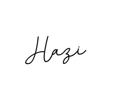 How to make Hazi name signature. Use BallpointsItalic-DORy9 style for creating short signs online. This is the latest handwritten sign. Hazi signature style 11 images and pictures png