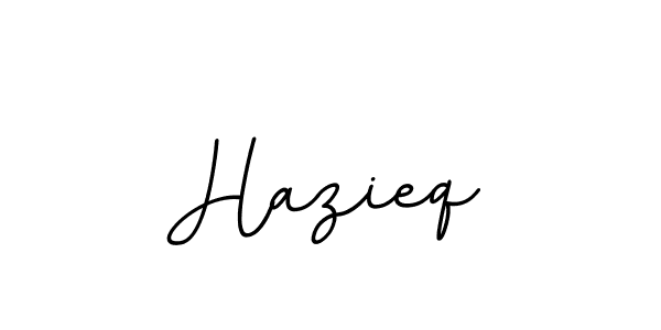 Create a beautiful signature design for name Hazieq. With this signature (BallpointsItalic-DORy9) fonts, you can make a handwritten signature for free. Hazieq signature style 11 images and pictures png