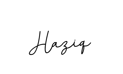 Haziq stylish signature style. Best Handwritten Sign (BallpointsItalic-DORy9) for my name. Handwritten Signature Collection Ideas for my name Haziq. Haziq signature style 11 images and pictures png