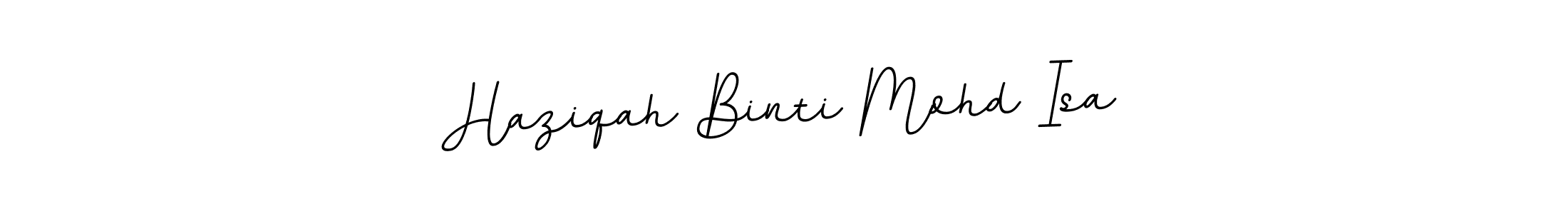 Also You can easily find your signature by using the search form. We will create Haziqah Binti Mohd Isa name handwritten signature images for you free of cost using BallpointsItalic-DORy9 sign style. Haziqah Binti Mohd Isa signature style 11 images and pictures png