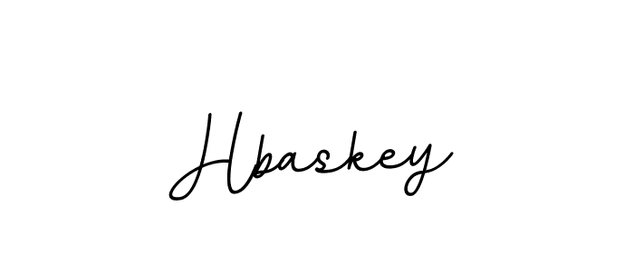 Hbaskey stylish signature style. Best Handwritten Sign (BallpointsItalic-DORy9) for my name. Handwritten Signature Collection Ideas for my name Hbaskey. Hbaskey signature style 11 images and pictures png