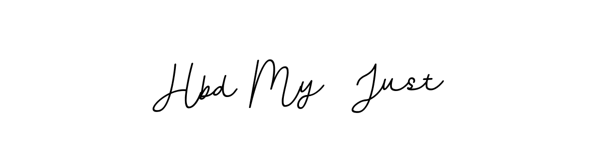 Make a beautiful signature design for name Hbd My  Just. Use this online signature maker to create a handwritten signature for free. Hbd My  Just signature style 11 images and pictures png
