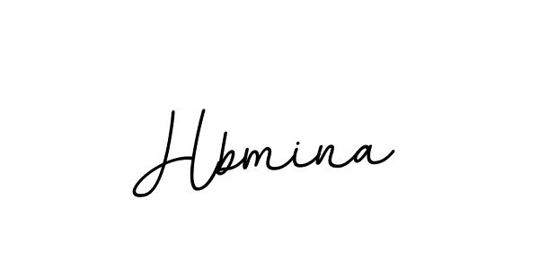 How to make Hbmina signature? BallpointsItalic-DORy9 is a professional autograph style. Create handwritten signature for Hbmina name. Hbmina signature style 11 images and pictures png