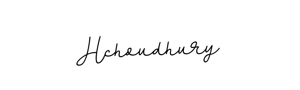 Create a beautiful signature design for name Hchoudhury. With this signature (BallpointsItalic-DORy9) fonts, you can make a handwritten signature for free. Hchoudhury signature style 11 images and pictures png