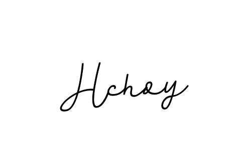 Make a beautiful signature design for name Hchoy. With this signature (BallpointsItalic-DORy9) style, you can create a handwritten signature for free. Hchoy signature style 11 images and pictures png