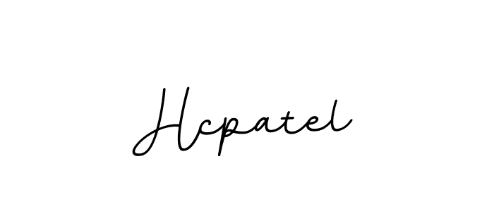 if you are searching for the best signature style for your name Hcpatel. so please give up your signature search. here we have designed multiple signature styles  using BallpointsItalic-DORy9. Hcpatel signature style 11 images and pictures png