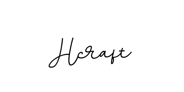 Make a beautiful signature design for name Hcraft. With this signature (BallpointsItalic-DORy9) style, you can create a handwritten signature for free. Hcraft signature style 11 images and pictures png