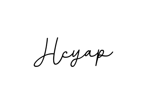 Use a signature maker to create a handwritten signature online. With this signature software, you can design (BallpointsItalic-DORy9) your own signature for name Hcyap. Hcyap signature style 11 images and pictures png