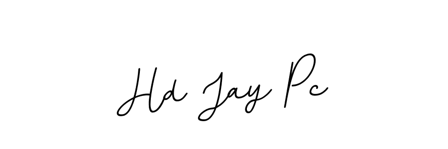 Create a beautiful signature design for name Hd Jay Pc. With this signature (BallpointsItalic-DORy9) fonts, you can make a handwritten signature for free. Hd Jay Pc signature style 11 images and pictures png