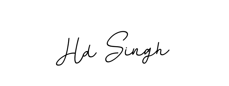 How to make Hd Singh signature? BallpointsItalic-DORy9 is a professional autograph style. Create handwritten signature for Hd Singh name. Hd Singh signature style 11 images and pictures png