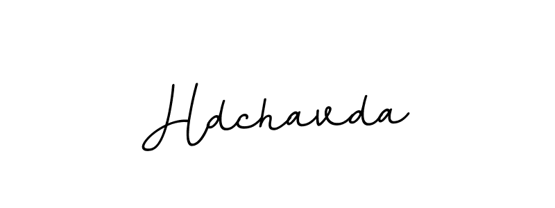 You should practise on your own different ways (BallpointsItalic-DORy9) to write your name (Hdchavda) in signature. don't let someone else do it for you. Hdchavda signature style 11 images and pictures png
