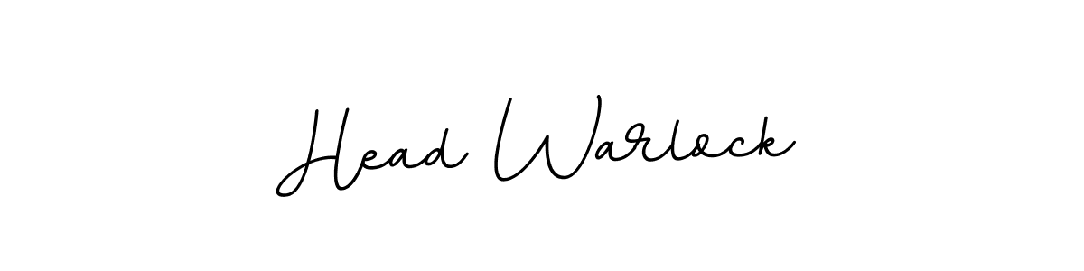 Create a beautiful signature design for name Head Warlock. With this signature (BallpointsItalic-DORy9) fonts, you can make a handwritten signature for free. Head Warlock signature style 11 images and pictures png