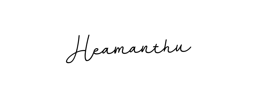 How to make Heamanthu signature? BallpointsItalic-DORy9 is a professional autograph style. Create handwritten signature for Heamanthu name. Heamanthu signature style 11 images and pictures png