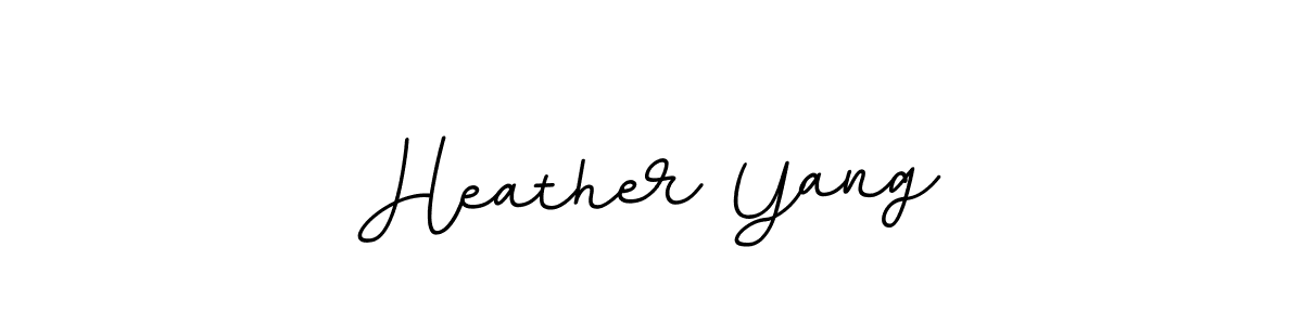 Similarly BallpointsItalic-DORy9 is the best handwritten signature design. Signature creator online .You can use it as an online autograph creator for name Heather Yang. Heather Yang signature style 11 images and pictures png