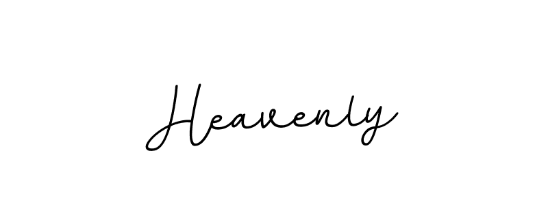 How to make Heavenly signature? BallpointsItalic-DORy9 is a professional autograph style. Create handwritten signature for Heavenly name. Heavenly signature style 11 images and pictures png