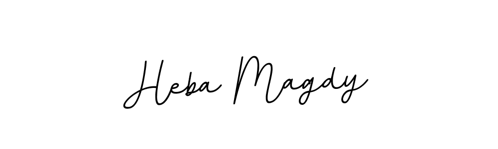 This is the best signature style for the Heba Magdy name. Also you like these signature font (BallpointsItalic-DORy9). Mix name signature. Heba Magdy signature style 11 images and pictures png