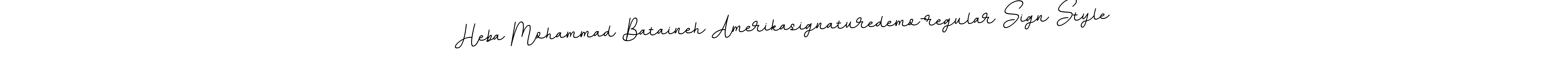 You can use this online signature creator to create a handwritten signature for the name Heba Mohammad Bataineh Amerikasignaturedemo-regular Sign Style. This is the best online autograph maker. Heba Mohammad Bataineh Amerikasignaturedemo-regular Sign Style signature style 11 images and pictures png