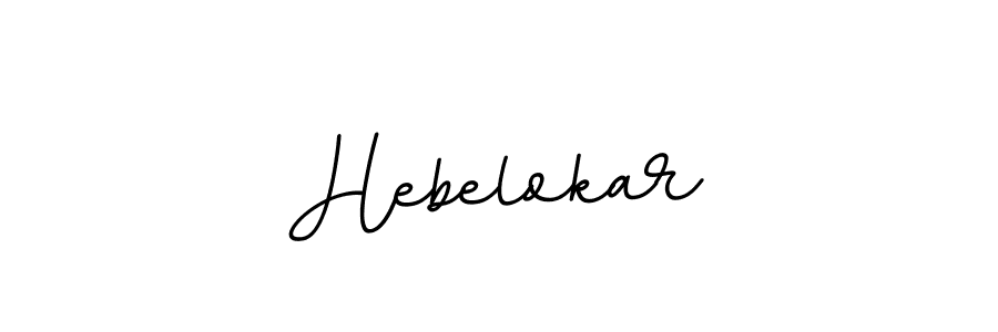 Hebelokar stylish signature style. Best Handwritten Sign (BallpointsItalic-DORy9) for my name. Handwritten Signature Collection Ideas for my name Hebelokar. Hebelokar signature style 11 images and pictures png