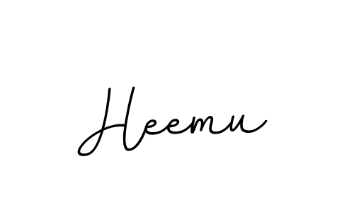 You should practise on your own different ways (BallpointsItalic-DORy9) to write your name (Heemu) in signature. don't let someone else do it for you. Heemu signature style 11 images and pictures png