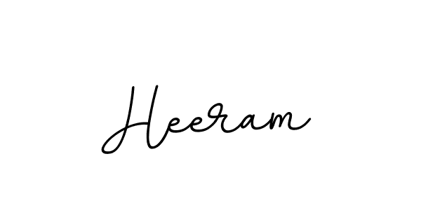 Use a signature maker to create a handwritten signature online. With this signature software, you can design (BallpointsItalic-DORy9) your own signature for name Heeram. Heeram signature style 11 images and pictures png