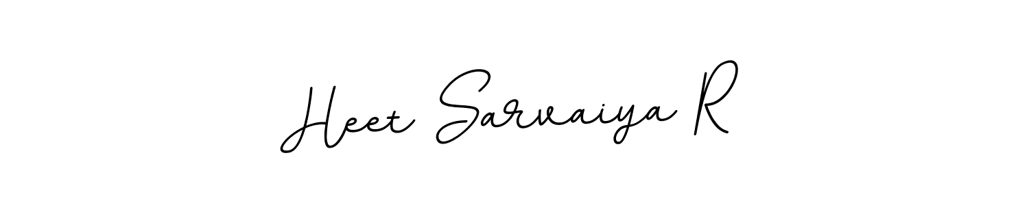 Make a beautiful signature design for name Heet Sarvaiya R. Use this online signature maker to create a handwritten signature for free. Heet Sarvaiya R signature style 11 images and pictures png